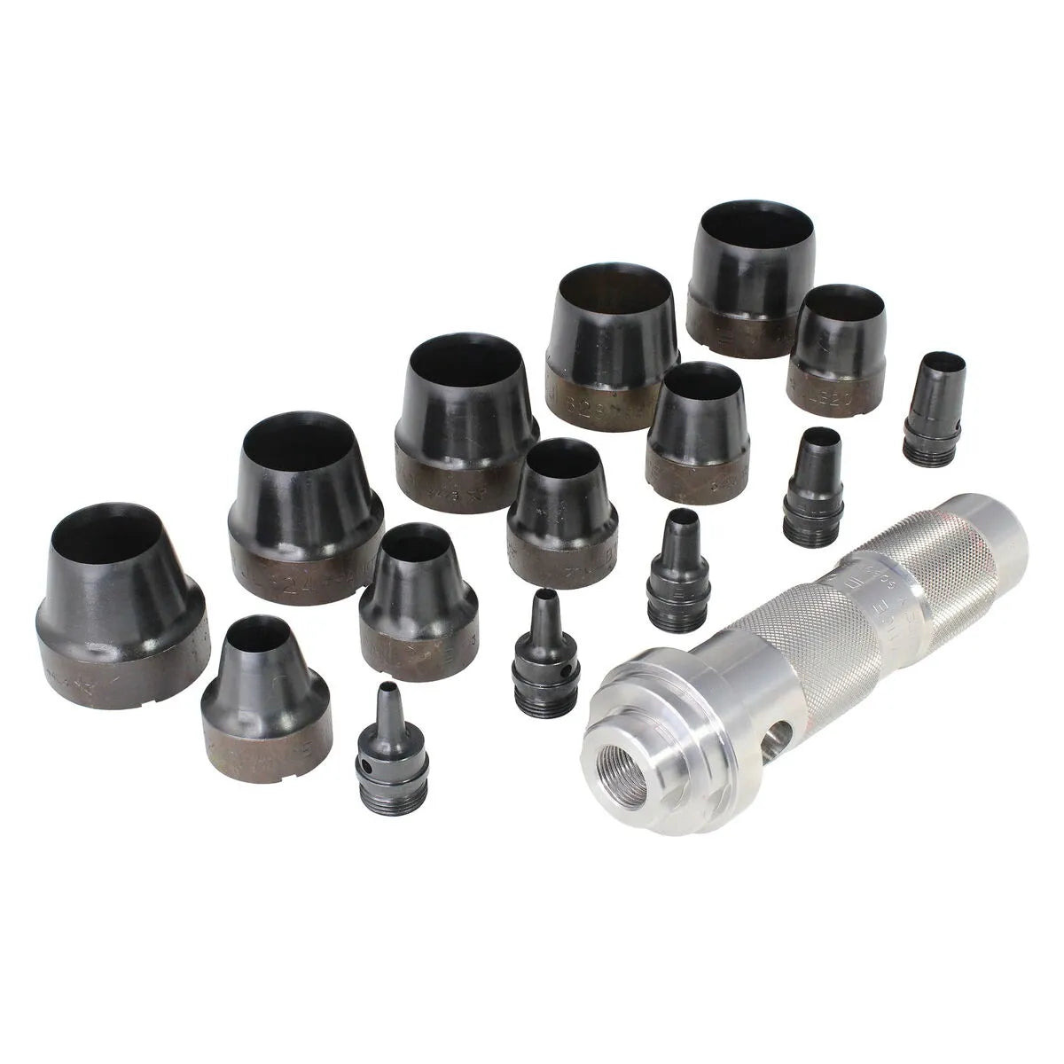 Mayhew 66000 16-Piece Hollow Punch Set (SAE)