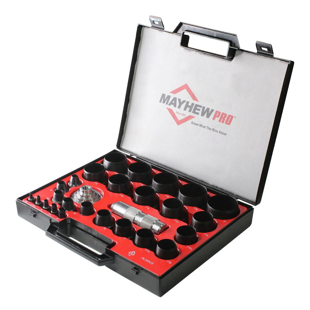 Mayhew 66002 27-Piece Hollow Punch Set (SAE)