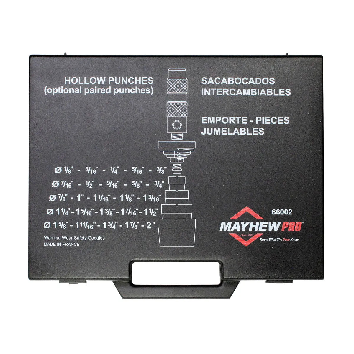 Mayhew 66002 27-Piece Hollow Punch Set (SAE)