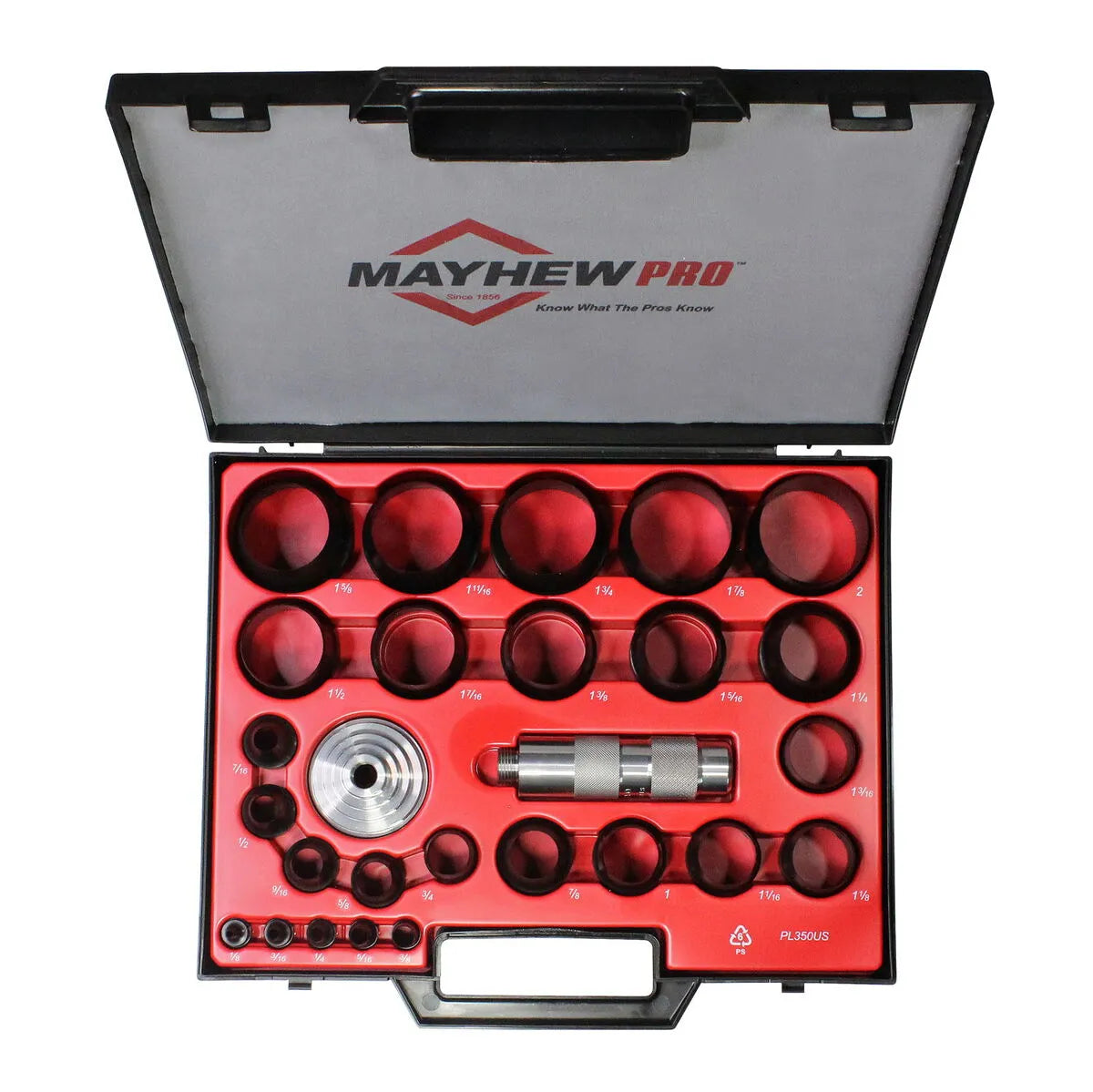 Mayhew 66002 27-Piece Hollow Punch Set (SAE)