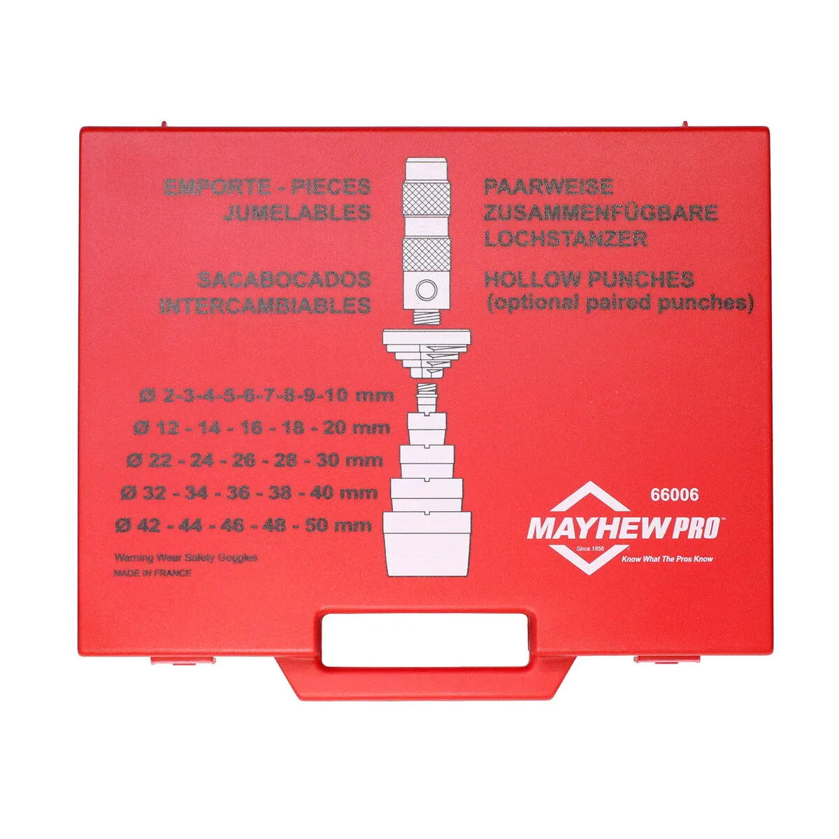 Mayhew 66006 31-Piece Hollow Punch Set (Metric)