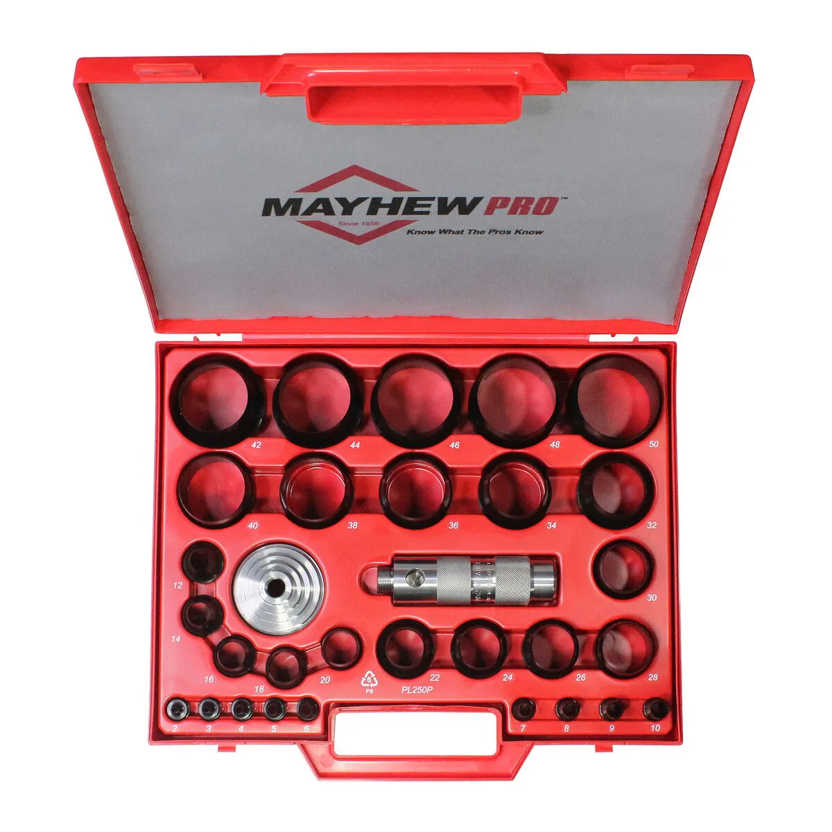 Mayhew 66006 31-Piece Hollow Punch Set (Metric)