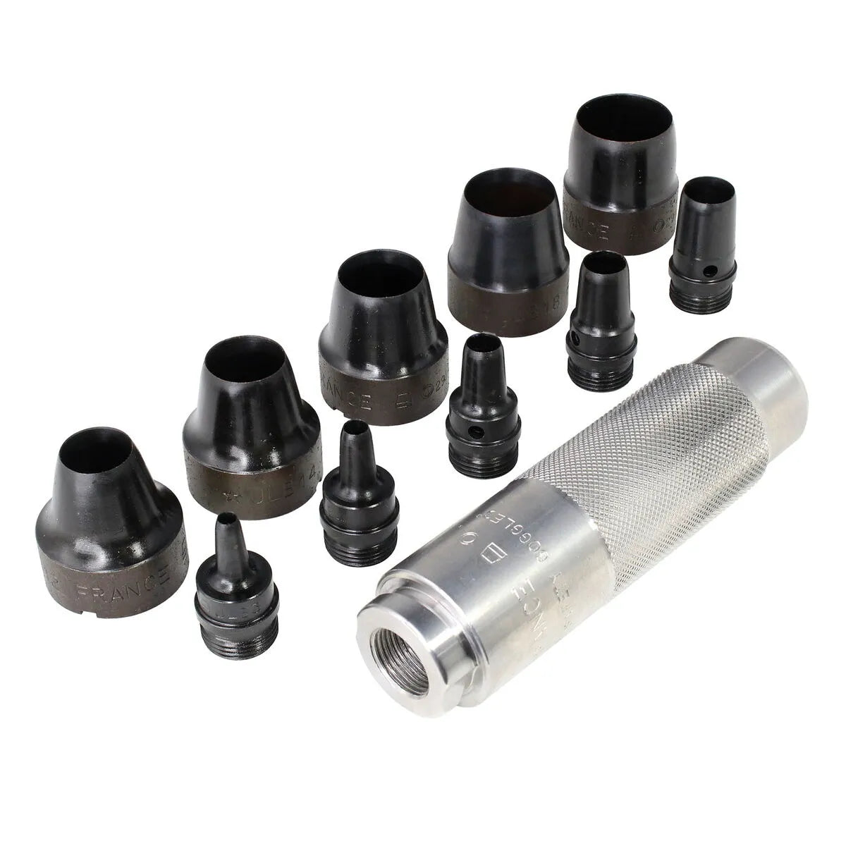 Mayhew 66010 11-Piece Hollow Punch Set (Metric)