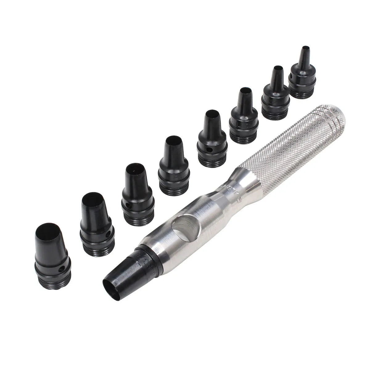 Mayhew 66012 10-Piece Hollow Punch Set (SAE)