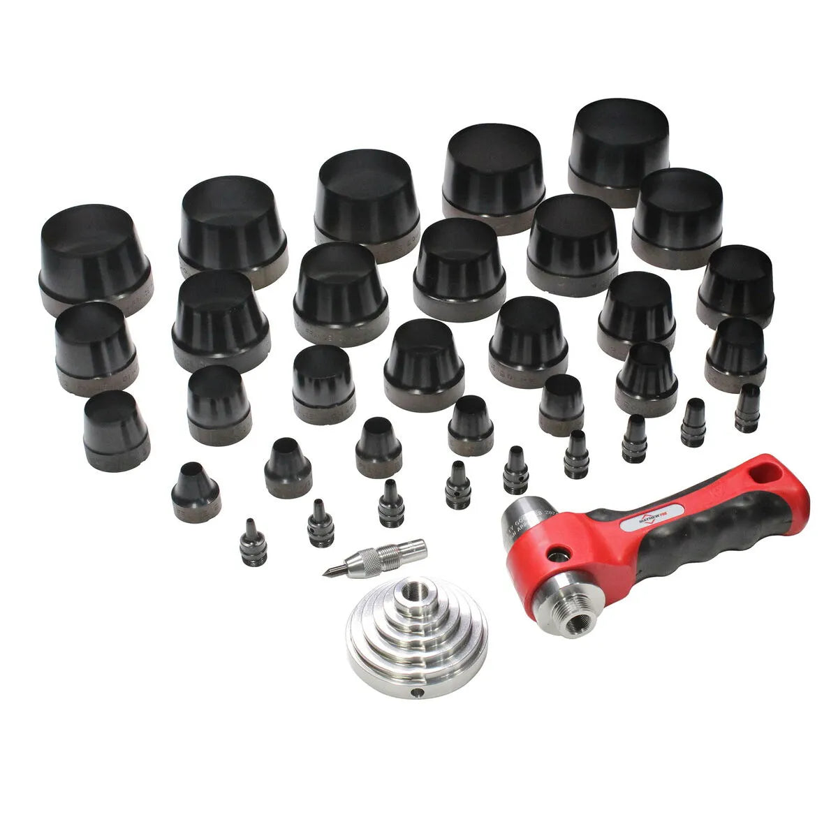 Mayhew 66016 36-Piece Hollow Punch Set (SAE)
