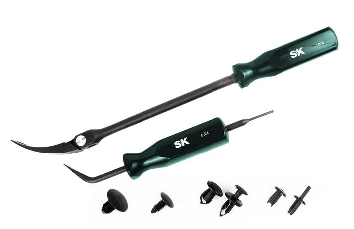 SK Tools 6640 Body Clip & Rivet Removal Kit