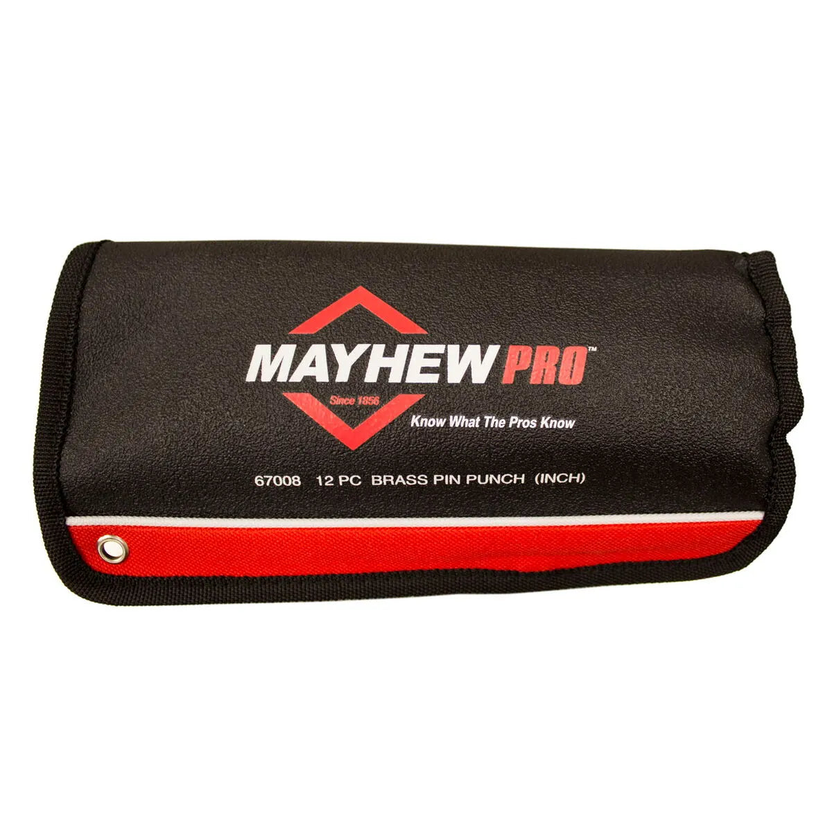 Mayhew 67008 12-Piece Brass Pin Punch Set (SAE)