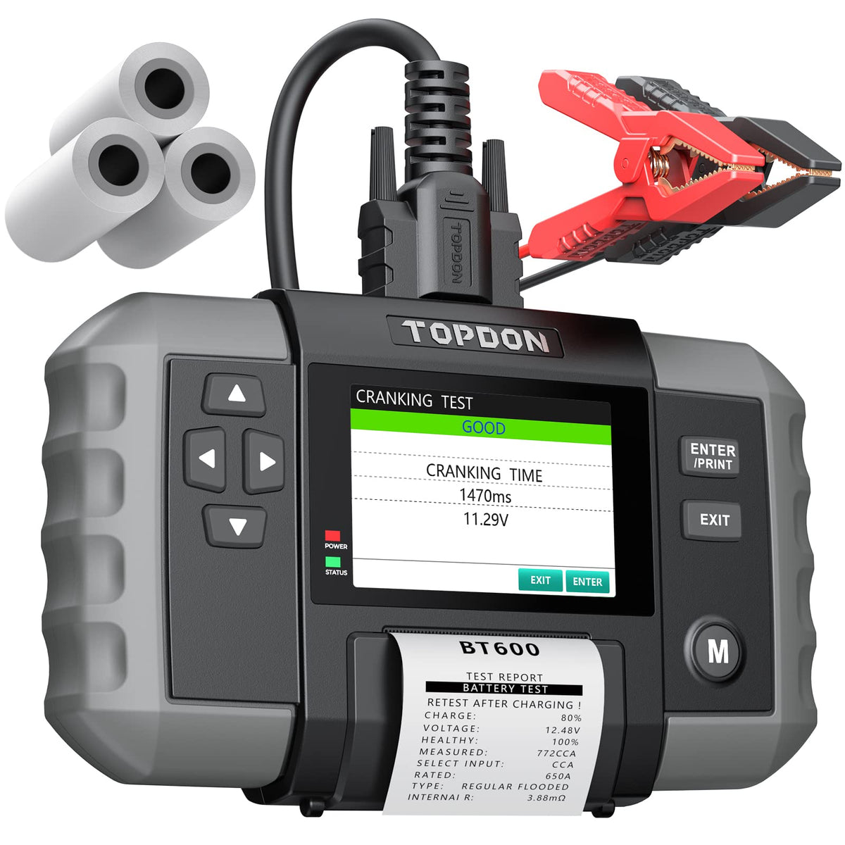 TOPDON BT600 Battery & System Tester