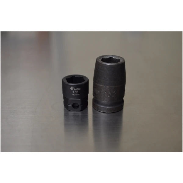 Astro Pneumatic 78310 10-Piece 3/8" Drive Low Profile Nano Impact Sockets