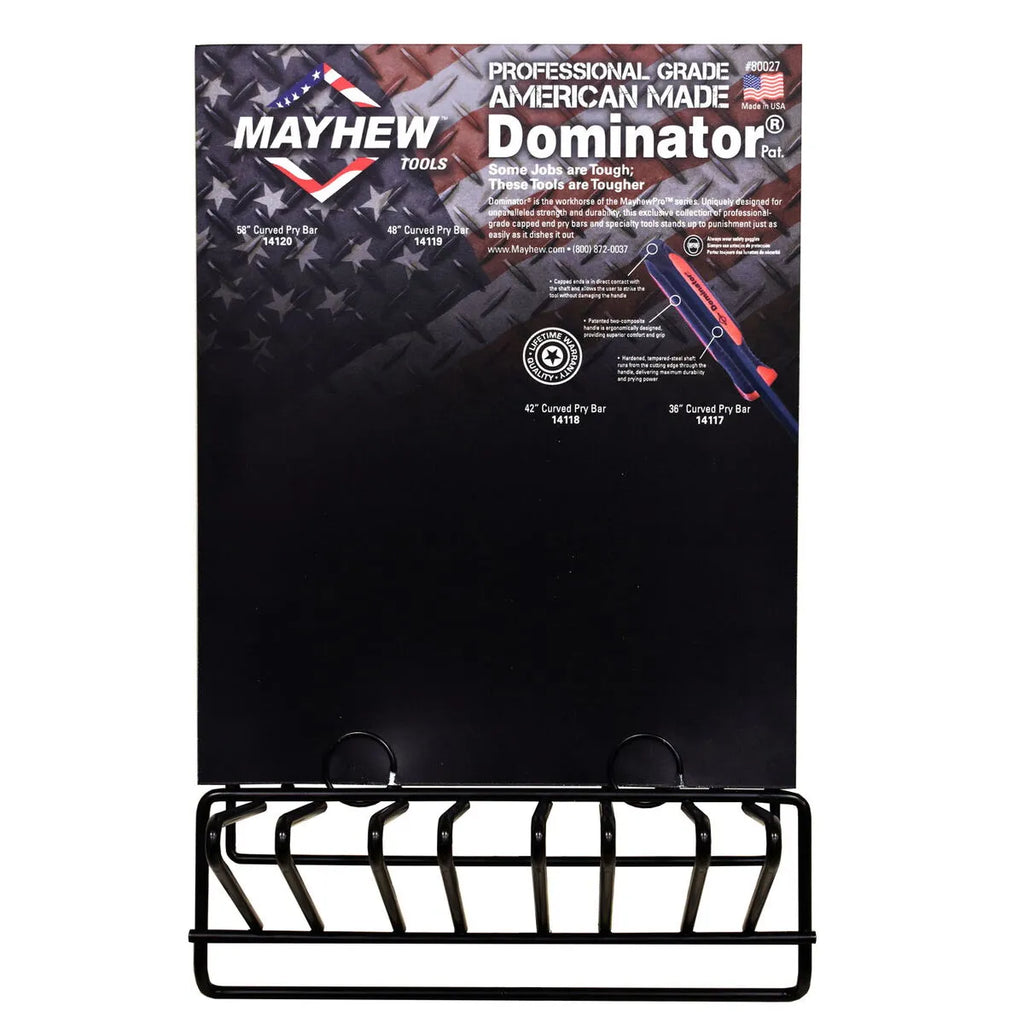 Mayhew 80027 Dominator Big Bar Rack - Tool Leaks