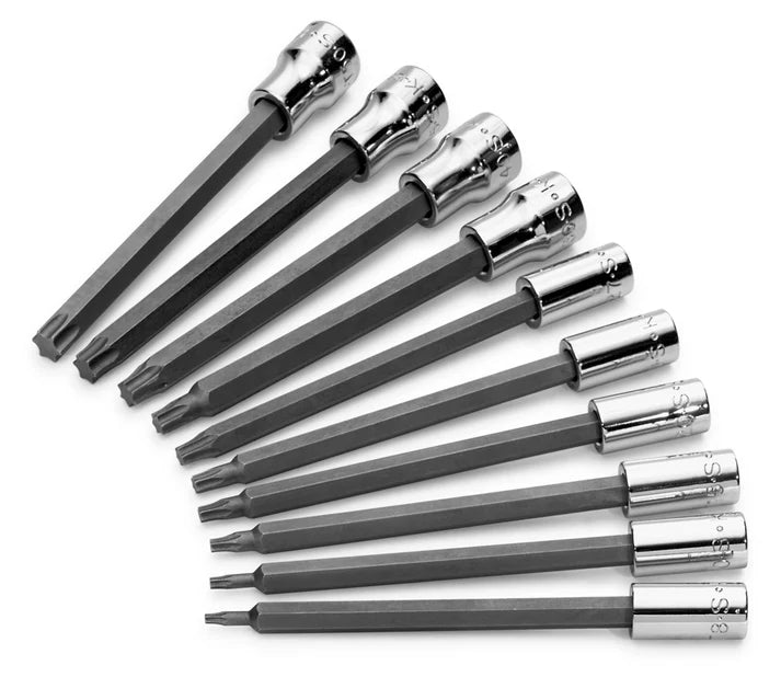 SK Tools 84220 1/4" & 3/8" Drive Torx Bit Socket Set