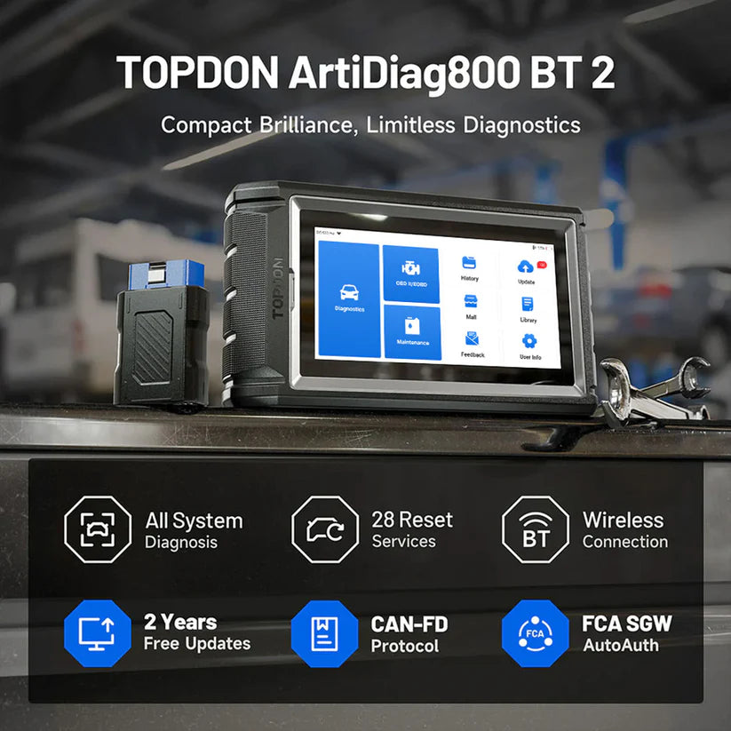 TOPDON AD800UD ArtiDiag800 One-Year Update