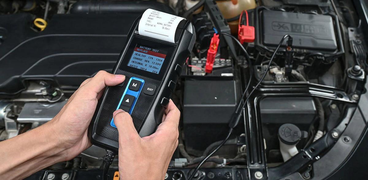 TOPDON BT300P 12V Battery Tester with Printer