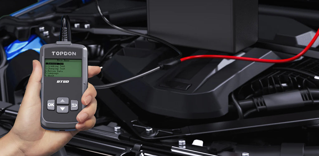 TOPDON BT50 Compact Battery Tester - Tool Leaks