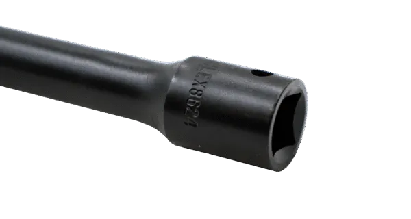 VIM Tools ILEX8624USA 1/2" Drive X 3/8" Female Drive 24" OAL Impact Locking Extension - USA Made