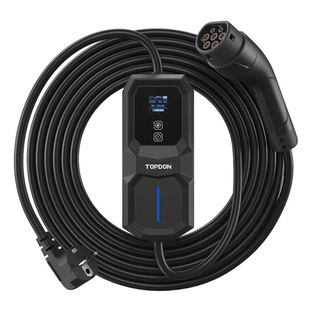 TOPDON ACPORT16N620 PulseQ AC Portable 16A - NEMA 6-20 Plug, 5-15 Adapter