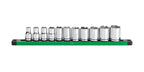 SK Tools SK01342 11-Piece 1/2" Drive Standard SAE Chrome Socket Set - Tool Leaks