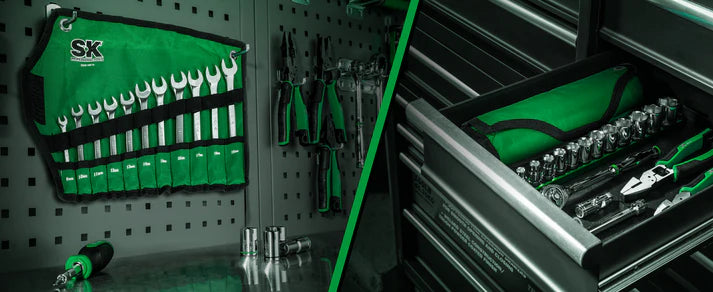 SK Tools SK01487A 11-Piece Metric Combination Wrench Set