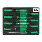 SK Tools SK02044-EVA 8-Piece Screwdriver Set with EVA Tray - Tool Leaks