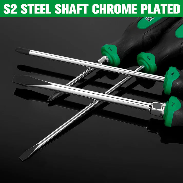 SK Tools SK02044-EVA 8-Piece Screwdriver Set with EVA Tray - Tool Leaks