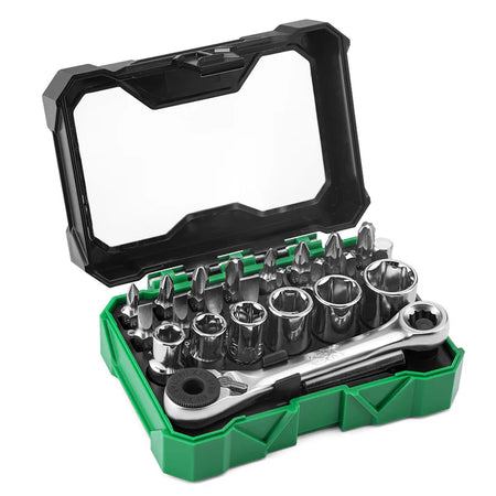 SK Tools SK03450 24-Piece 1/4" Drive Micro Driver Set