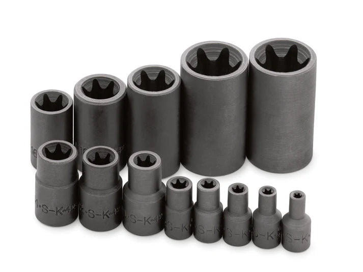 SK Tools 19761 13-Piece Torx Bit Socket Set