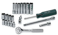 SK Tools 4921 21-Piece 1/4" Drive 6 Point SAE Chrome Socket Set - Tool Leaks