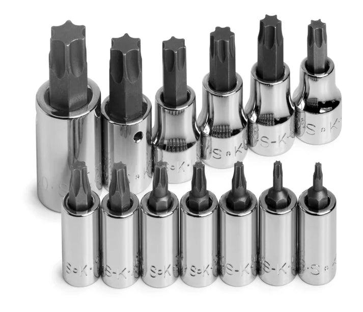 SK Tools 84213 13-Piece Torx Bit Socket Set