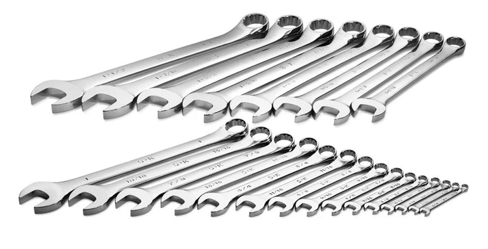 SK Tools 86043 23-Piece SAE Combination Wrench Set