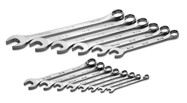 SK Tools 86124 14-Piece Combination Wrench Set