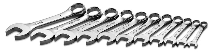 SK Tools 86231 11-Piece SAE Combination Wrench Set