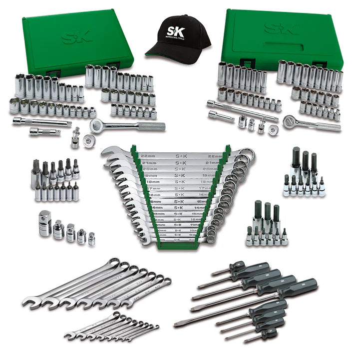SK Tools SKMTES1 173-Piece Mechanics Essentials Tool Set