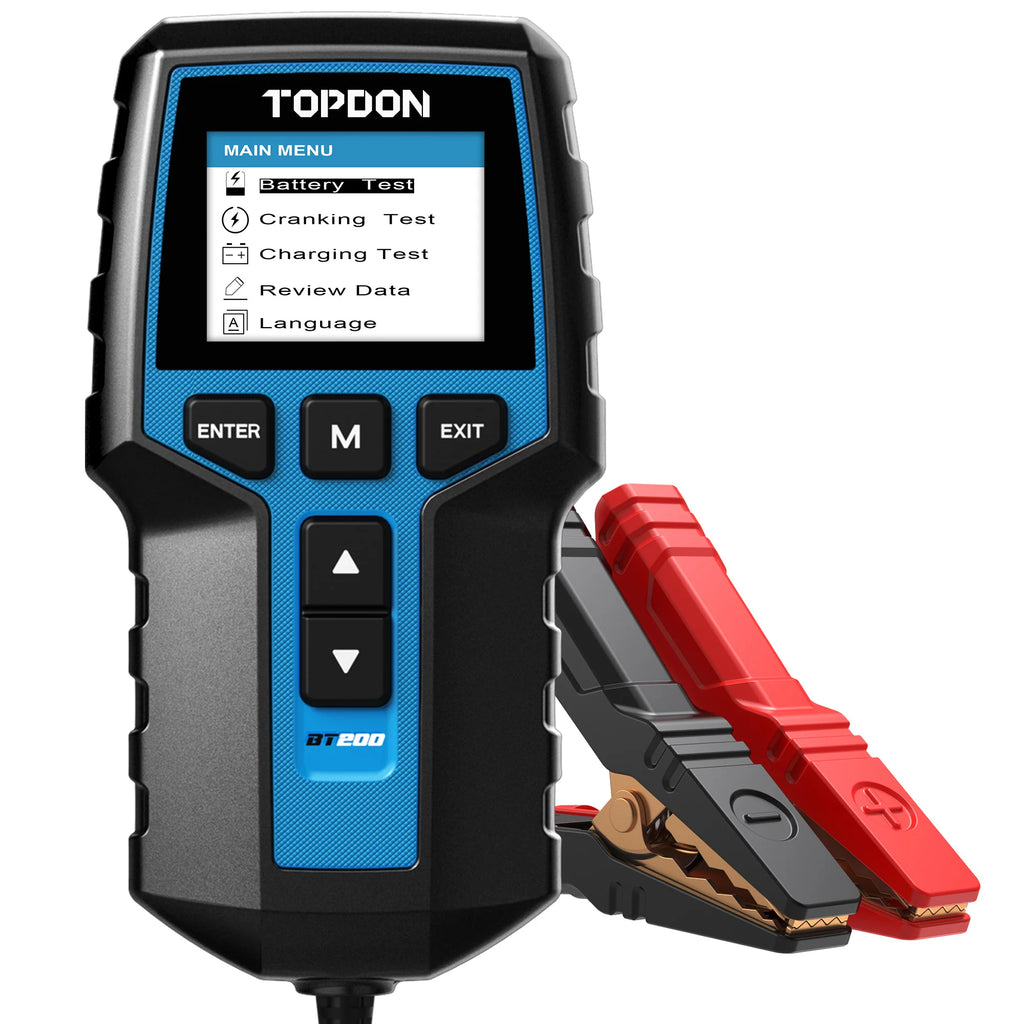 TOPDON BT200 Battery & Charging System Tester - Tool Leaks