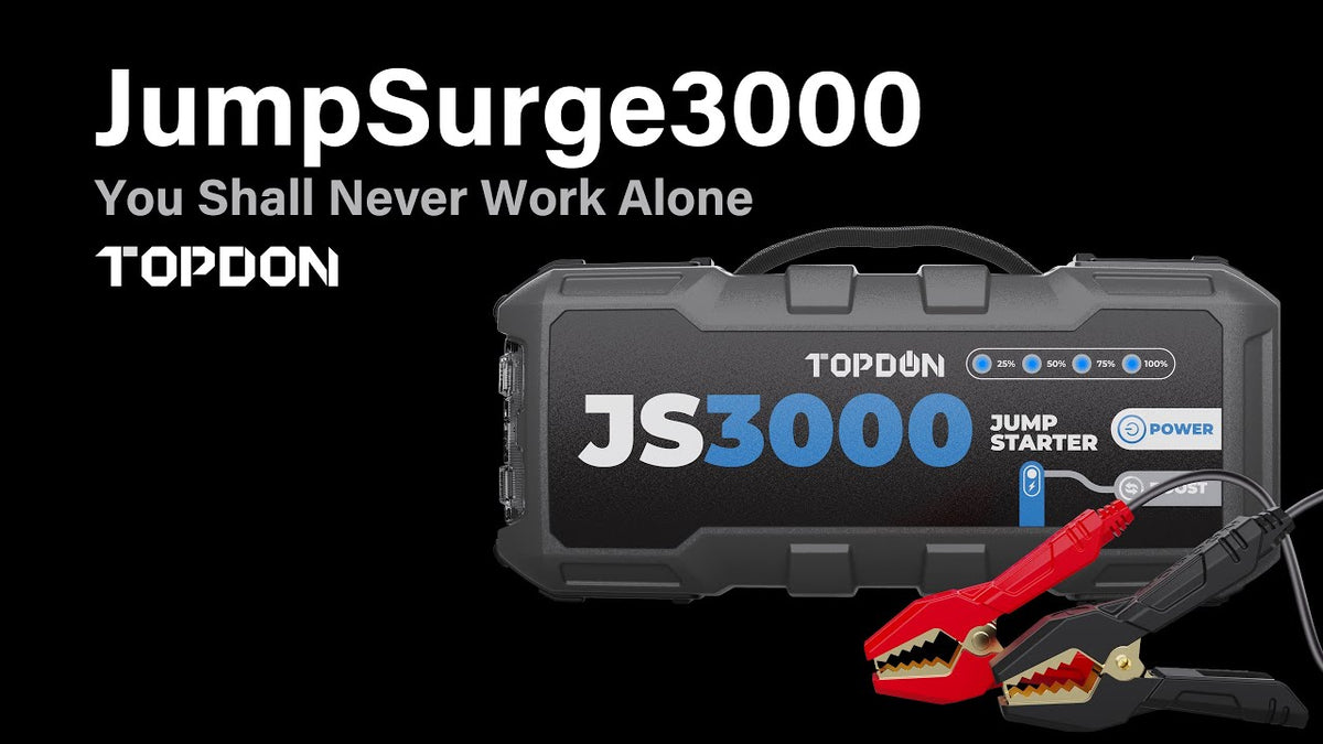 TOPDON JS3000 JumpSurge3000 3000A Jump Starter