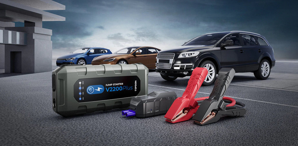 TOPDON V2200PLUS Jump Starter & Battery Tester - Tool Leaks