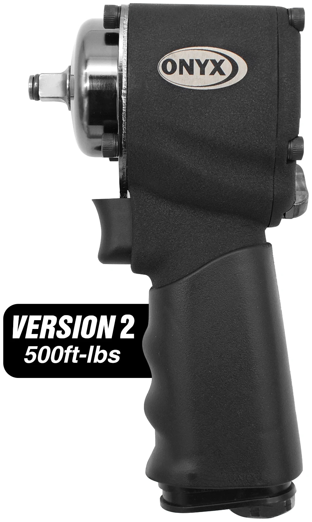 Astro Pneumatic 1828 ONYX 3/8" Nano Impact Wrench v2- 500ft-lb
