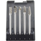 Astro Pneumatic 2185 5-Piece Long Carbide Burr Set 4.5" - Tool Leaks