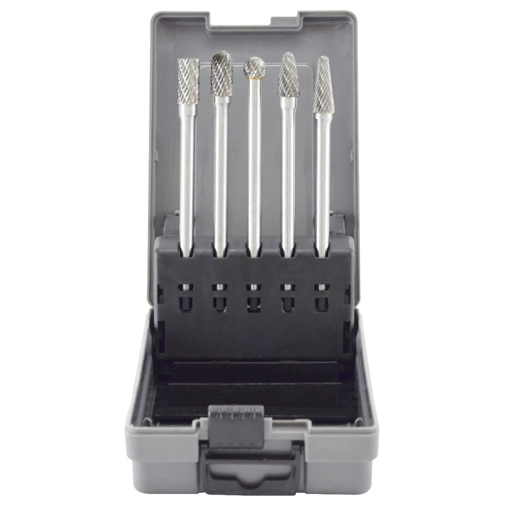 Astro Pneumatic 2185 5-Piece Long Carbide Burr Set 4.5" - Tool Leaks