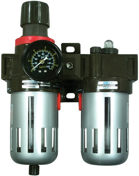 Astro Pneumatic 2616 3/8" Filter, Regulator & Lubricator with Gauge