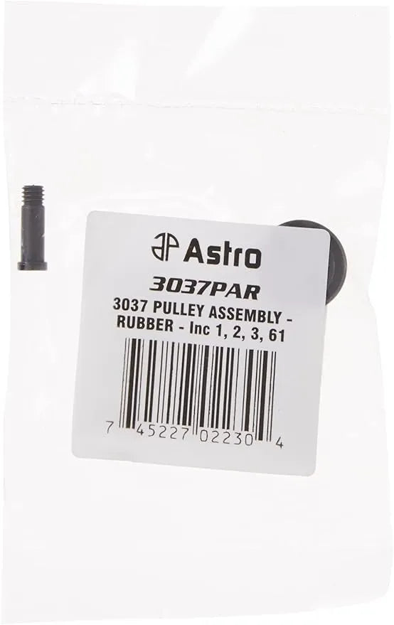 Astro Pneumatic 3037PAR 3037 Pulley Assembly - Rubber - Includes 1, 2, 3, 61