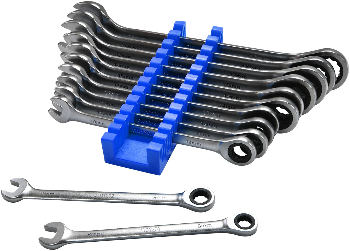 Astro Pneumatic 71012 Razor Wrenches 12-Piece Super-Thin Ratcheting Wrench
