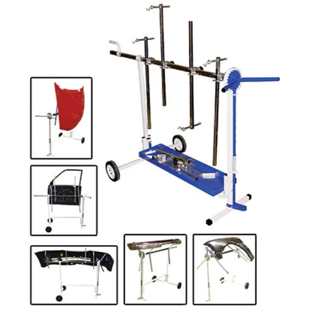 Astro Pneumatic 7300 Super Stand - Universal Rotating Parts Work Stand