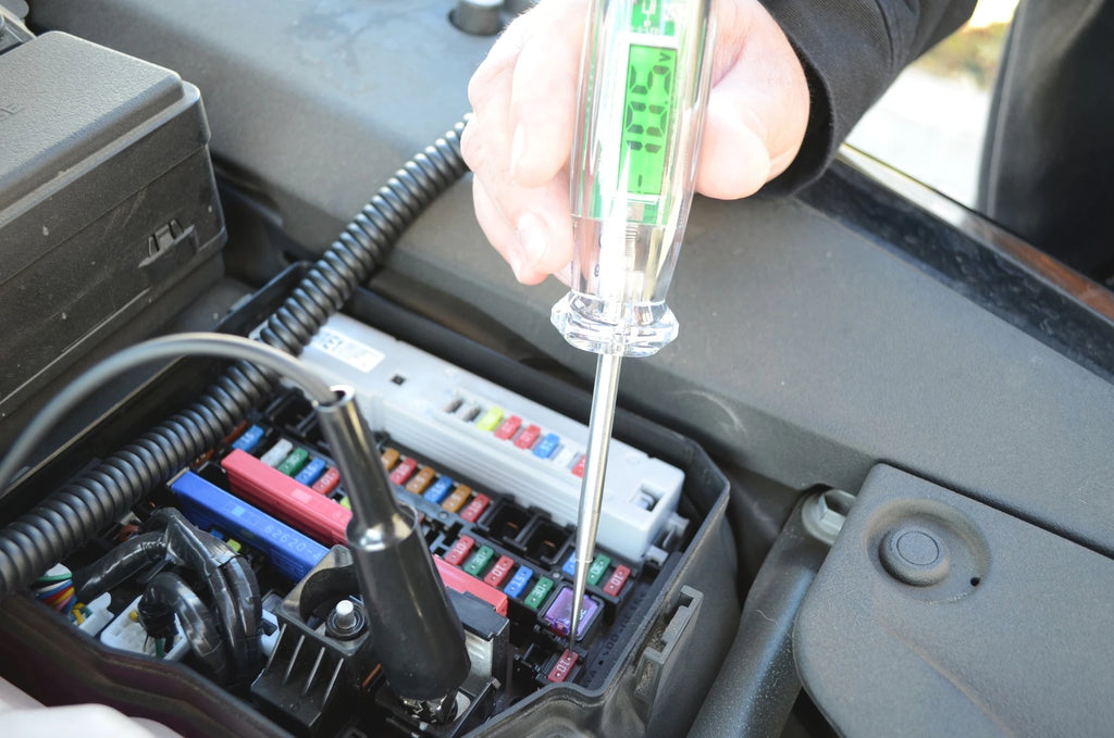 Astro Pneumatic 7767 Digital LCD Positive & Ground Circuit Tester, 3.5-60V - Tool Leaks