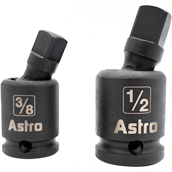 Astro Pneumatic 78342 3/8" & 1/2" Pinless Universal Joint Impact Adapters