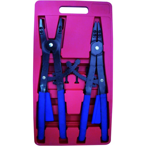 Astro Pneumatic 9402 2-Piece Large 16" Snap Ring Pliers Set