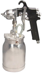 Astro Pneumatic AS7SP Spray Gun with Cup - Black Handle - 1.8mm Nozzle - Tool Leaks