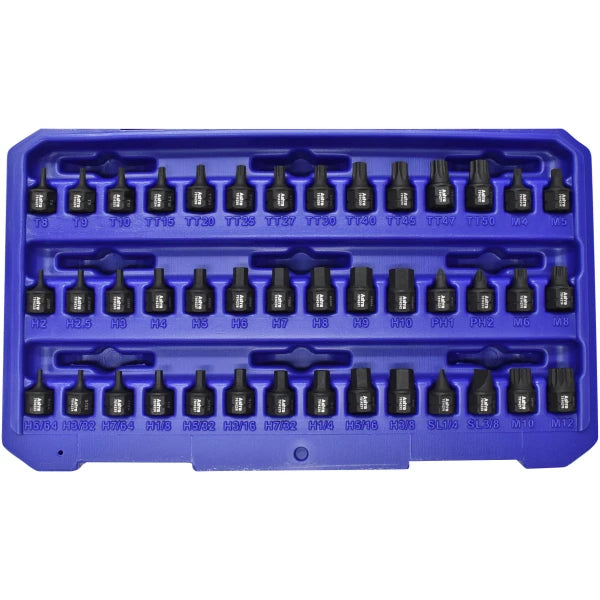 Astro Pneumatic 78142 42-Piece 1/4" Drive Low Profile Nano Impact Bit - Tool Leaks