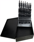 Astro Pneumatic TS29 29-Piece TurboStep HSS Reduced-Shank Mechanics-Length Drill Bit Set, 1/16"-1/2" - Tool Leaks