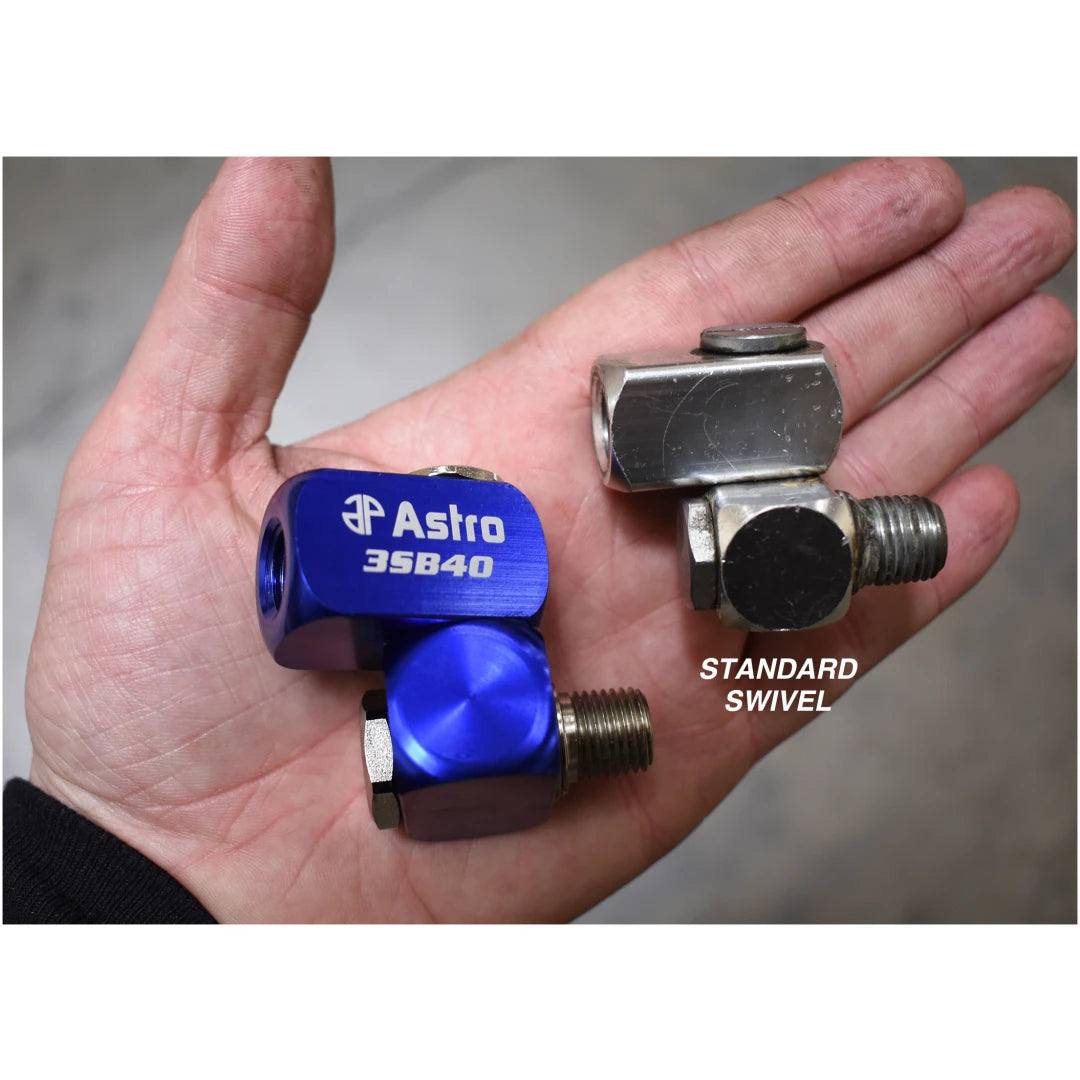 Astro Pneumatic 3SB40 World's 1st High Flow 3-Way Air Swivel