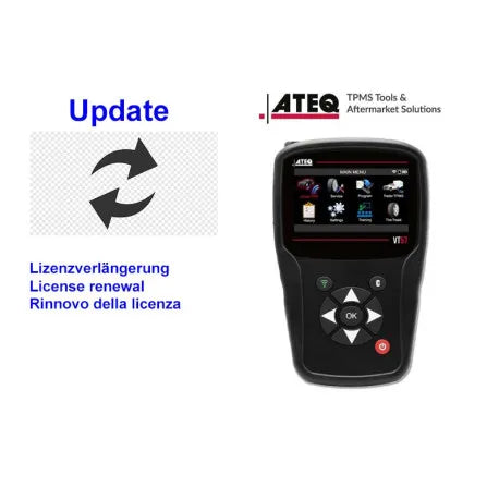 ATEQ SW57-0001 VT57 1-Year Software License